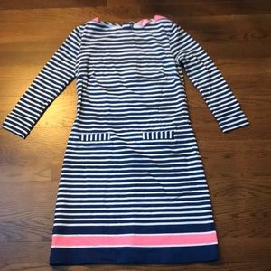 Lilly Pulitzer EUC navy striped dress XXS